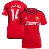 Maillot de Supporter Manchester United Eriksen 14 Domicile 2023-24 Pour Femme